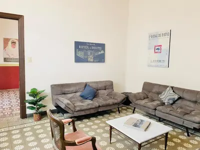 Zona de estar de Departamento en casona del siglo XVI frente al Zócalo de Puebla #8
