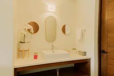 Un baño de Solana