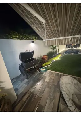 Zona de estar de Renta de Casa en Cuernavaca para Fin de Semana