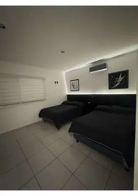 Cama o camas de una habitación en Renta de Casa en Cuernavaca para Fin de Semana