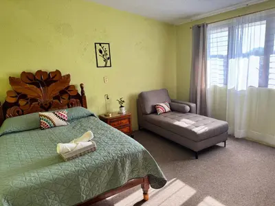 Cama o camas de una habitación en Casa Verde