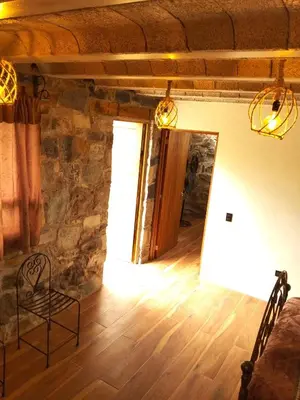 Zona de estar de Cabañas El Amanecer