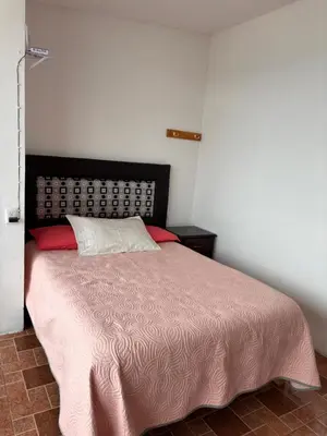 Cama o camas de una habitación en Hotel la barranca 5