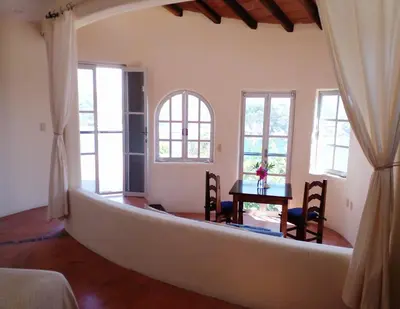 Zona de estar de Angelita's Nest House
