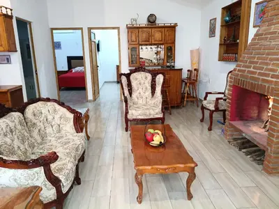 Zona de estar de Cabañas Chely