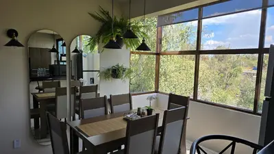 Zona de estar de Departamento acogedor