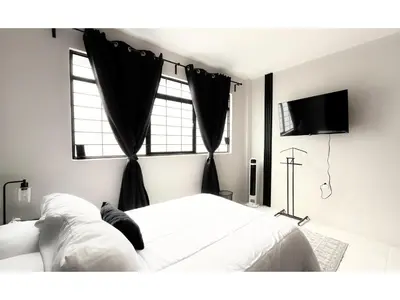 Cama o camas de una habitación en HOMSTY Escondite chido de Texmelucan