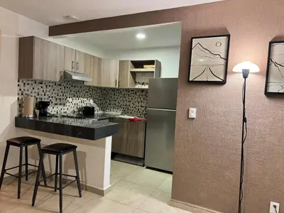 Una cocina o zona de cocina en Casita