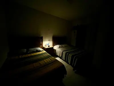 Cama o camas de una habitación en Marqués 100 Exmarquesado