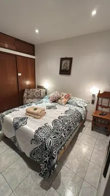 Cama o camas de una habitación en Habitación a 5 minutos del AICM