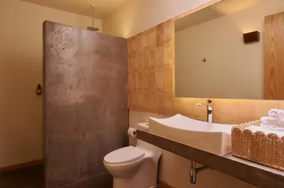 Un baño de Lar Syrah