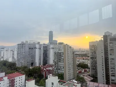 Vista general de Ciudad de México o vista desde el apartamento