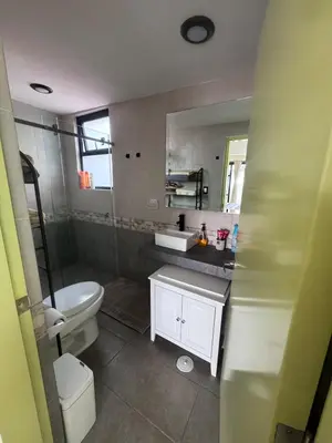 Un baño de Loft con terraza privada en CDMX