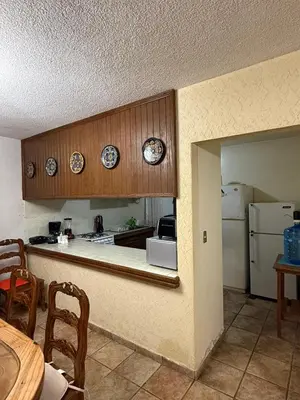 Una cocina o zona de cocina en La Cañada216 Con Alberca Climatizada