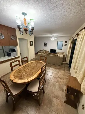 Zona de estar de La Cañada216 Con Alberca Climatizada
