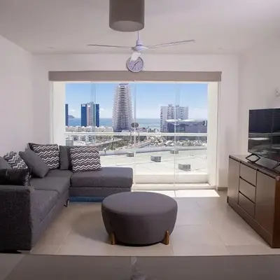 Padrísimo apartamento frente al mar