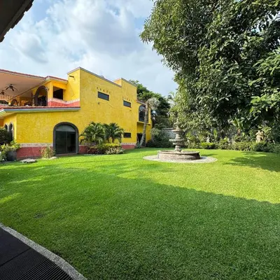 Jardín al aire libre en Los Encantos