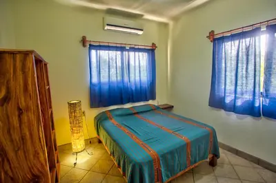 Cama o camas de una habitación en Las Turquezas
