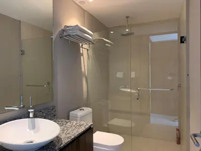 Un baño de Departamento en Playa en La Isla Residences Acapulco