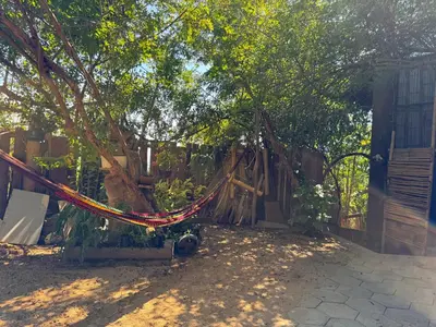 Jardín al aire libre en Garden-Ocean view Casa Xochi