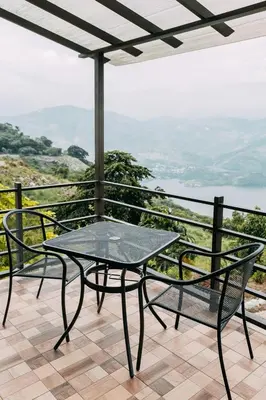 Paisaje cerca de este hotel