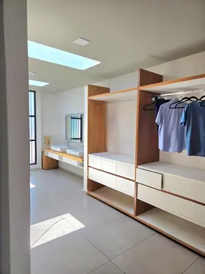 Cama o camas de una habitación en Burgos Cuernavaca Pool Terrace & Garden
