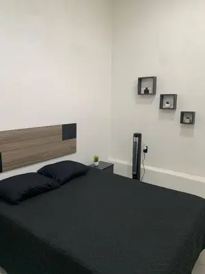 Cama o camas de una habitación en Atlixco Pueblo Magico