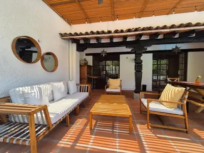 Zona de estar de Casa Manolo