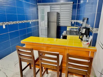 Una cocina o zona de cocina en Mi bello Zacatlán-Suite Manzana Peruana