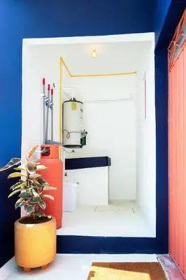 Una cocina o zona de cocina en Siento Guelaguetza