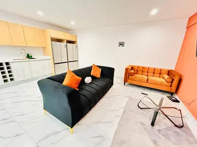 Zona de estar de Exceptional Suite 1 Oasis Tlalpan - Barril 2px