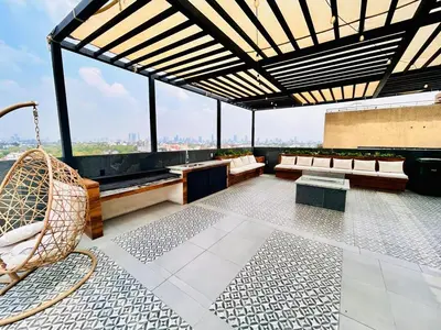 Zona de estar de Exceptional Suite 1 Oasis Tlalpan - Barril 2px