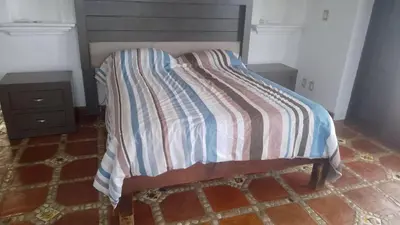 Cama o camas de una habitación en Casa Horizonte