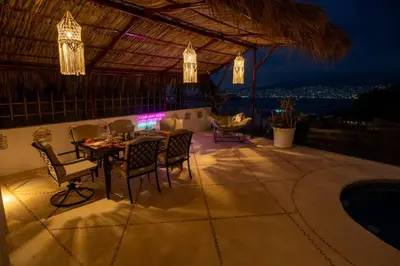 Un balcón o terraza de Villa 2 Mariposa Monarca