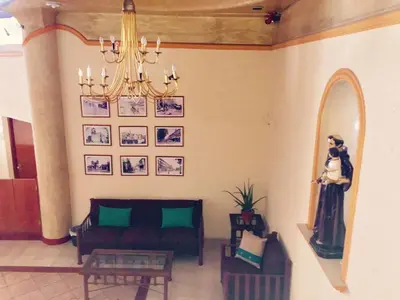 Zona de estar de Hotel Rivera