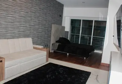 Zona de estar de Loft Park Pedregal