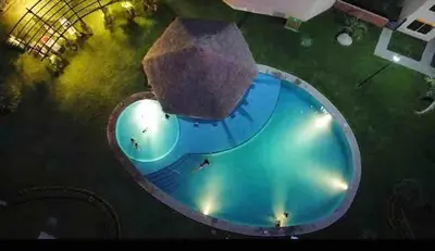 Piscina en o cerca de Casa Azul de descanso, alberca, billar, asador y roof garden privado