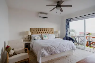 Cama o camas de una habitación en Villa 25 Piedra Fina