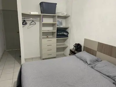 Cama o camas de una habitación en Casa en Acapulco diamante