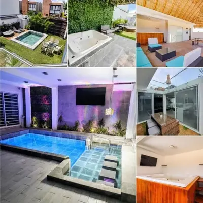 Private house with two pools for up to 25 people
