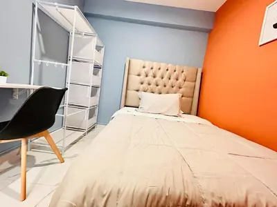 Cama o camas de una habitación en Spectacular Suite 2 Oasis Tlalpan - La Sandia