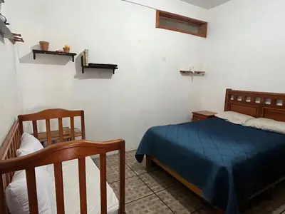 Cama o camas de una habitación en Casa Flores