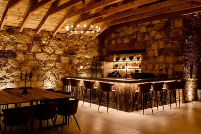 El salón o zona de bar de Sierra Urbana Etla