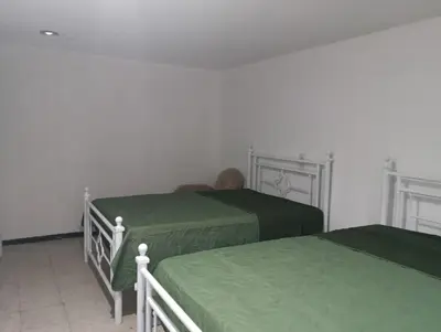 Cama o camas de una habitación en Departamento 4 Ote