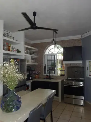 Una cocina o zona de cocina en Entire apartment 2 rooms 4 people
