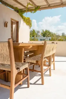 Un balcón o terraza de Condominios Punta Morelos