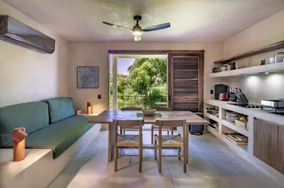 Una cocina o zona de cocina en Condominios Punta Morelos