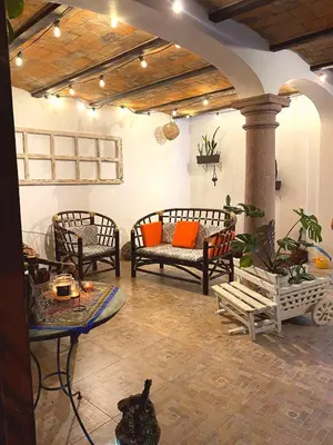 Zona de estar de Espacios Livemarlu casa de huéspedes