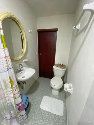 Un baño de Charming apartment near Los Dinamos and Six Flags