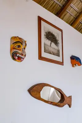 Plano de CASA GUAJE 5min to Beach Bacocho and Coral 3Floor House 6 Bedrooms all with AC 8 beds up to 16 Guests Wifi starlink
